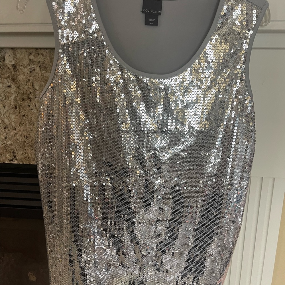 Sequin Sparkle Tank